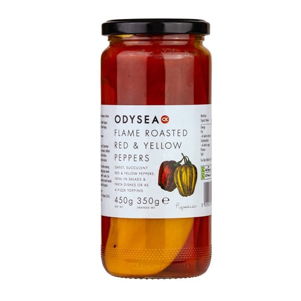 Odysea Roasted Red and Yellow Peppers