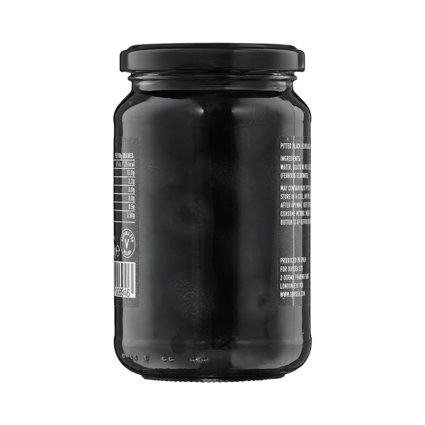karyatis spanish black olives jar back