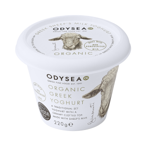 Odysea Organic Sheep milk Yoghurt front