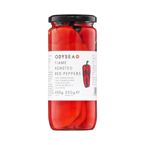 Odysea Roasted Red Peppers front