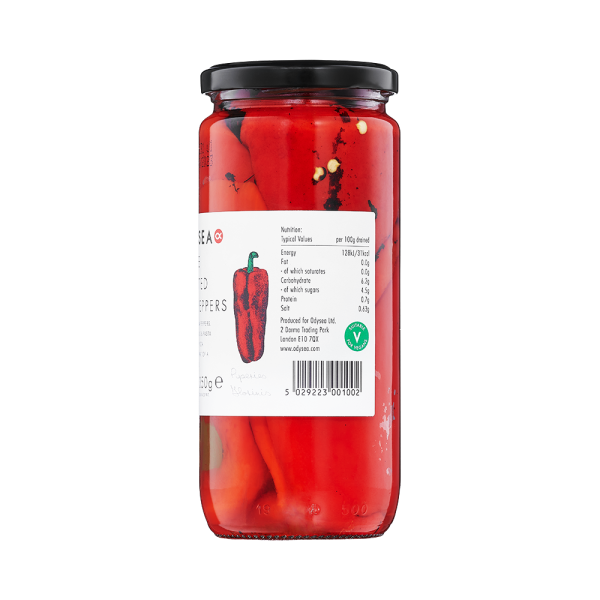 Odysea Roasted Red Peppers right