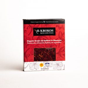 Organic Greek Red Saffron in Filaments