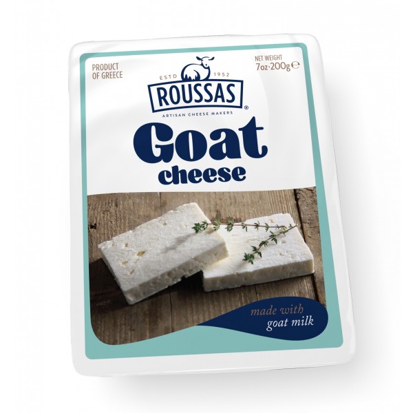 roussas goat cheese box front
