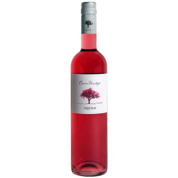 skouras rose wine bottle front