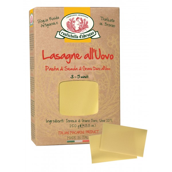 rustichella lasagne box front