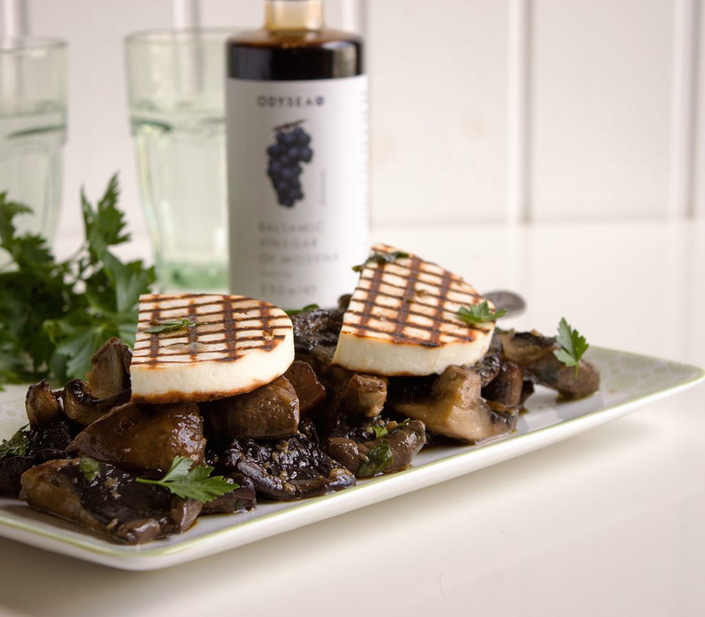 mushrooms with cheese recipe picture