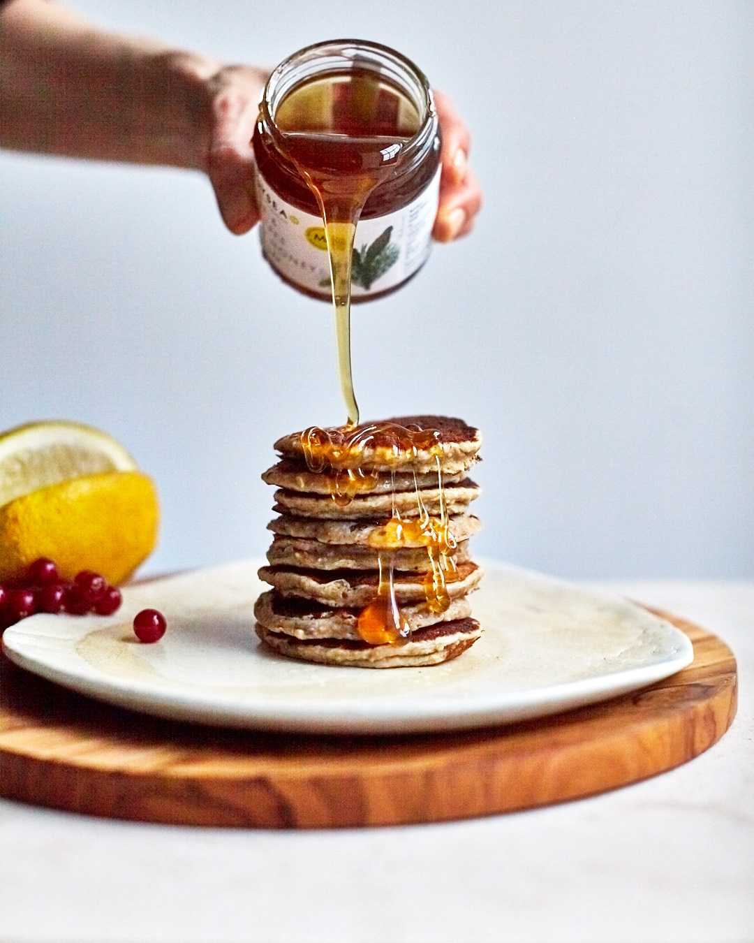 pancakes with honey recipe picture