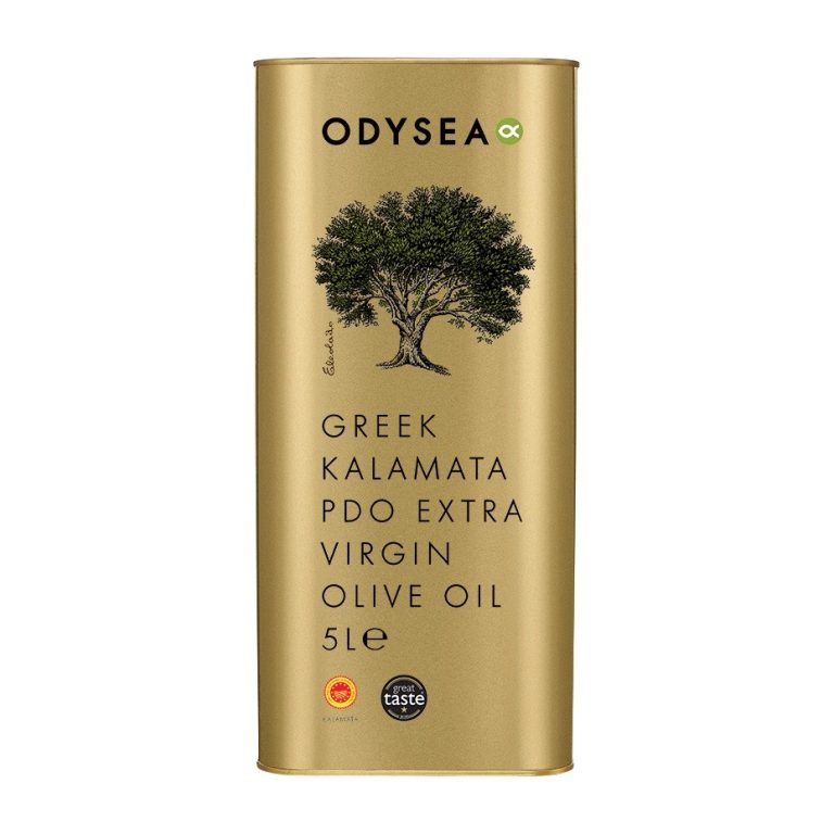 Odysea PDO Kalamata Extra Virgin Olive Oil (5L)