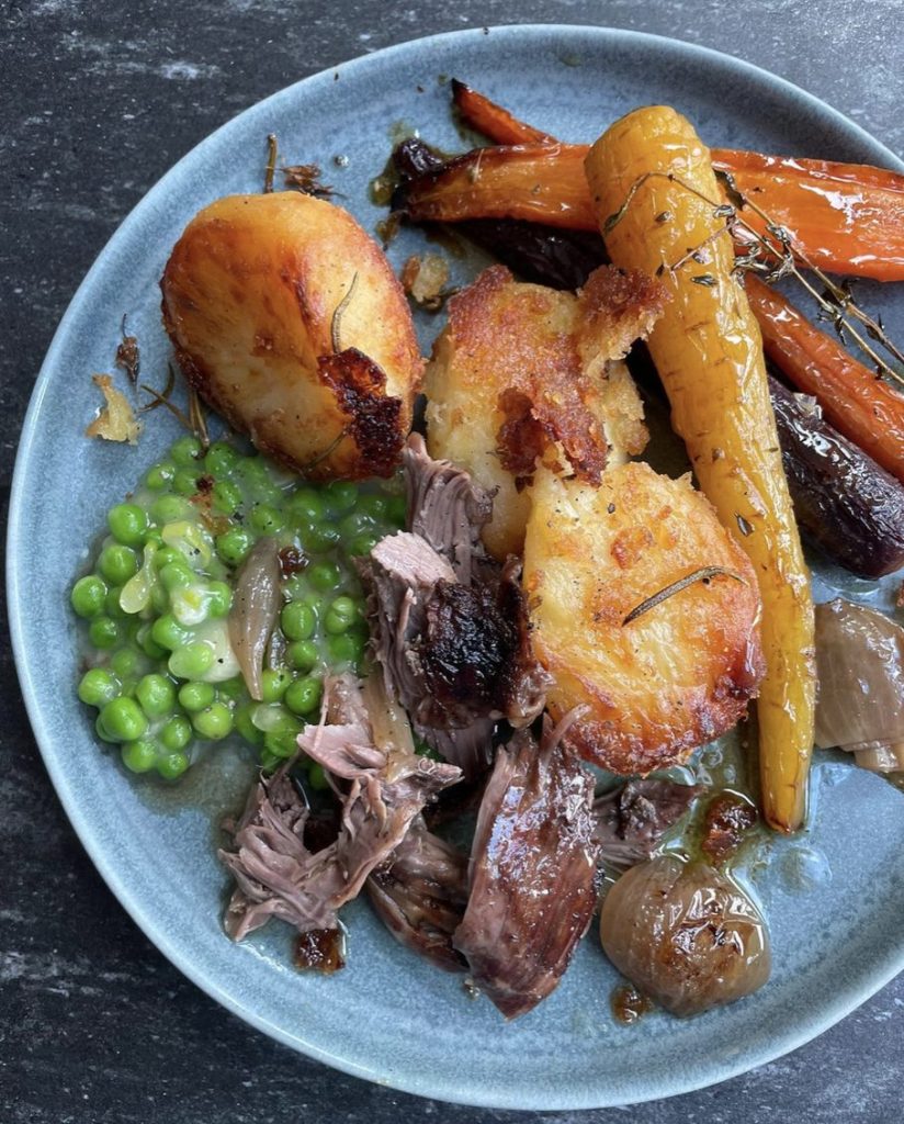 Easter Lamb with Pomagranate Molasses recipe by Georgina Heyden