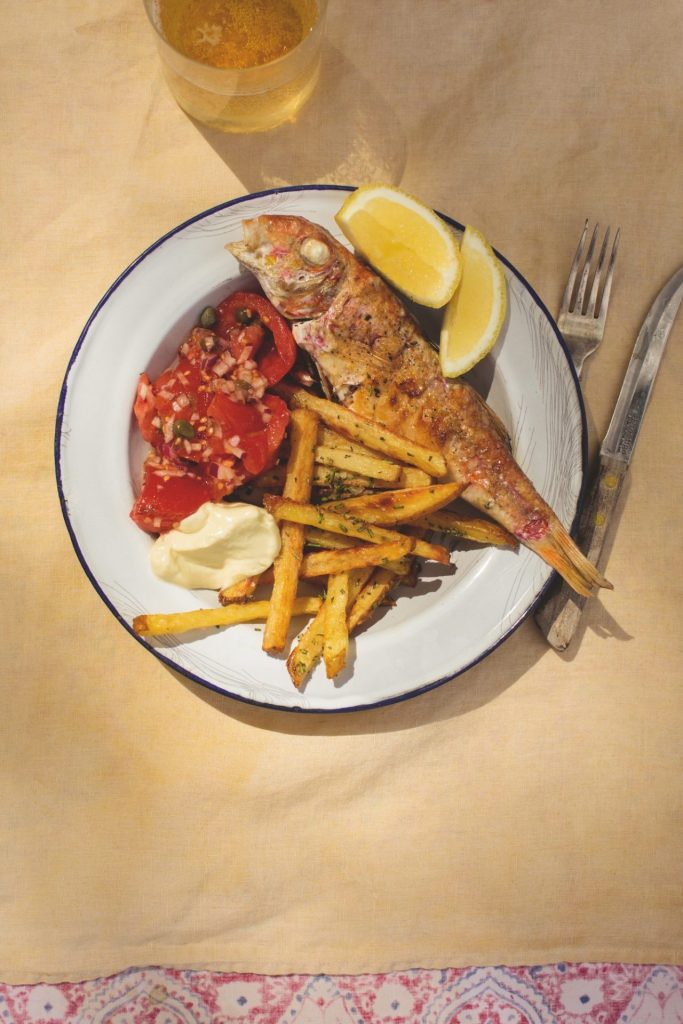 Odysea Mediterranean Fish and Chips Recipe