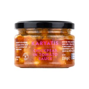 Karyatis Chickpeas in Tomato Sauce (230g)